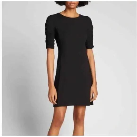 Theory Black Midi Dress - Picture 1 of 4